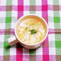 カレンガール's cooksnap of when they made 豆腐と青ネギの卵スープ (о'∀').