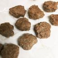 ꕤここなꕤ's cooksnap of when they made 離乳食中期〜後期☆手づかみ牛肉ハンバーグ.