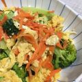 riso☆'s cooksnap of when they made お手軽♪ブロッコリーと卵のガーリック炒め.