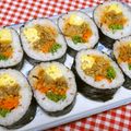 tokotann's cooksnap of when they made 簡単な材料で作る 韓国海苔巻き キンパ.