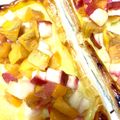 ｅмｉ＊'s cooksnap of when they made パイシートで林檎と柿のカスタードパイ♪.