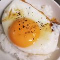ムーミン☆ママ's cooksnap of when they made 目玉焼きご飯.