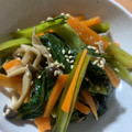 ねもかほ's cooksnap of when they made 小松菜と油揚げの簡単おひたし.