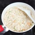 uyk9's cooksnap of when they made 体ポカポカ♡余りご飯シーフードリゾット風.
