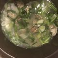 ミーヤくん's cooksnap of when they made あさりとﾆﾝﾆｸのスープ【簡単☆滋味】.