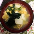 ちゃーLove's cooksnap of when they made 焼肉屋さんの味★わかめと卵のスープ.