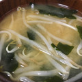 amileamila's cooksnap of when they made わが家のもやしとワカメのお味噌汁♡.