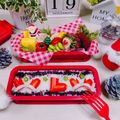 ＊ラビママ＊'s cooksnap of when they made 冬のキャラ弁☆赤ウインナーの手袋.
