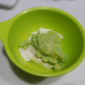 4double5's cooksnap of when they made 【離乳食中期】お豆腐と枝豆の和風あんかけ.