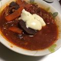 zrose's cooksnap of when they made ボルシチ.