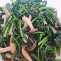 PUMA☆ViVi's cooksnap of when they made ほうれん草と椎茸の塩昆布炒め.