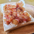 あんころぴ｡・:＋°'s cooksnap of when they made 水きりヨーグルトの梨トースト.