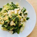 クックパッドごはん部's cooksnap of when they made 簡単美味しい！白菜と春菊のサラダ.