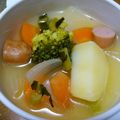 なっちゃん３１１'s cooksnap of when they made 野菜不足解消スープ.