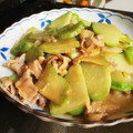 rodyboy1's cooksnap of when they made はやとうり豚小間の☆簡単オイマヨ炒め★.