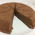 あづーる's cooksnap of when they made 炊飯器でココアシフォンケーキ♪♪.