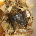 H♡S's cooksnap of when they made 鯖缶とキャベツのごまみそ炒め.