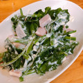 まみずな＊'s cooksnap of when they made ほうれん草とハムのサラダ.