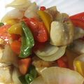 ちゃぎー's cooksnap of when they made うまし☆鶏肉とパプリカの豆板醤甘酢炒め♪.