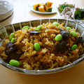 runa10's cooksnap of when they made ☆蛤の佃煮で簡単炊き込みご飯☆.