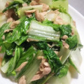 クックYV36GM☆'s cooksnap of when they made 超超簡単　しろ菜とツナの炒め煮.