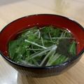 よしこたん's cooksnap of when they made 水菜と海苔のスープ.
