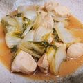 yukiko721's cooksnap of when they made 白菜と鳥むね肉のほっこり味噌バター煮☆.