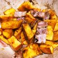 kana✩'s cooksnap of when they made 柿とベーコンのサラダ.