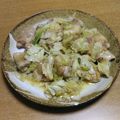 55才のおじさん's cooksnap of when they made 鶏肉キャベツのさっぱり炒め♪簡単.