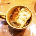 なおらいにゃん's cooksnap of when they made オニオングラタンスープ.