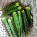azbjbn's cooksnap of when they made オクラのおいしい茹で方 覚え書.