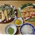 ぽりぽり拓庵's cooksnap of when they made 花野菜の天ぷら♢梅風味.
