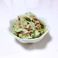 erikaaa♡'s cooksnap of when they made 春キャベツのツナかつお節サラダ.