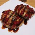 kosm's cooksnap of when they made ヘルシー☆簡単☆ふわふわ豆腐ハンバーグ.