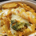 ズッキーニヤ's cooksnap of when they made 秋鮭と南瓜のグラタン.