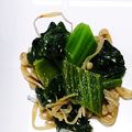 にーにやー's cooksnap of when they made あと1品に！えのきと高菜の炒め♡.