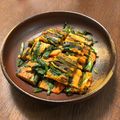 四児のハハ's cooksnap of when they made ピリ辛！野菜たっぷり簡単ニラチヂミ.