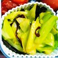 にーにやー's cooksnap of when they made 水切り不要！簡単キャベツとわかめのナムル.