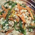 ひな☆☆みー's cooksnap of when they made 簡単★にんじんとピーマンのツナと卵炒め.