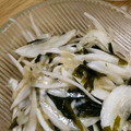ﾋﾟﾛﾐ♡'s cooksnap of when they made 玉ねぎとワカメの酢の物.