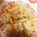 kabu3co's cooksnap of when they made ☆優しい味☆しらすと油揚げの炊き込みご飯.