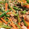 ＄ophie's cooksnap of when they made 大豆のお肉で★ご飯がススム青椒肉絲！.