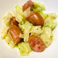 かなねこ！'s cooksnap of when they made 【朝ごはん】キャベツとソーセージ炒め.