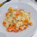 ロボット刑事's cooksnap of when they made 炊飯器で風味しっかりエビピラフ.