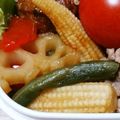 ﾋﾟﾛﾐ♡'s cooksnap of when they made レンコンとパプリカの甘辛炒め.