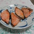 イチゴ、イチゴ。's cooksnap of when they made ふっくら柔らか♪鮭の塩糀(塩麹)漬け焼き.