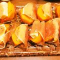 ya0503's cooksnap of when they made ♡柿とクリームチーズの生ハム巻き♪.