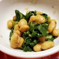 ぐでまる。's cooksnap of when they made 離乳食後期♡小松菜納豆(冷凍可).