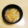 take♪aki♪'s cooksnap of when they made 水から10分☆簡単 味噌汁.