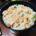 haruーhgdn's cooksnap of when they made 茅乃舎だしで♡炊飯器で本格的海老ピラフ！.